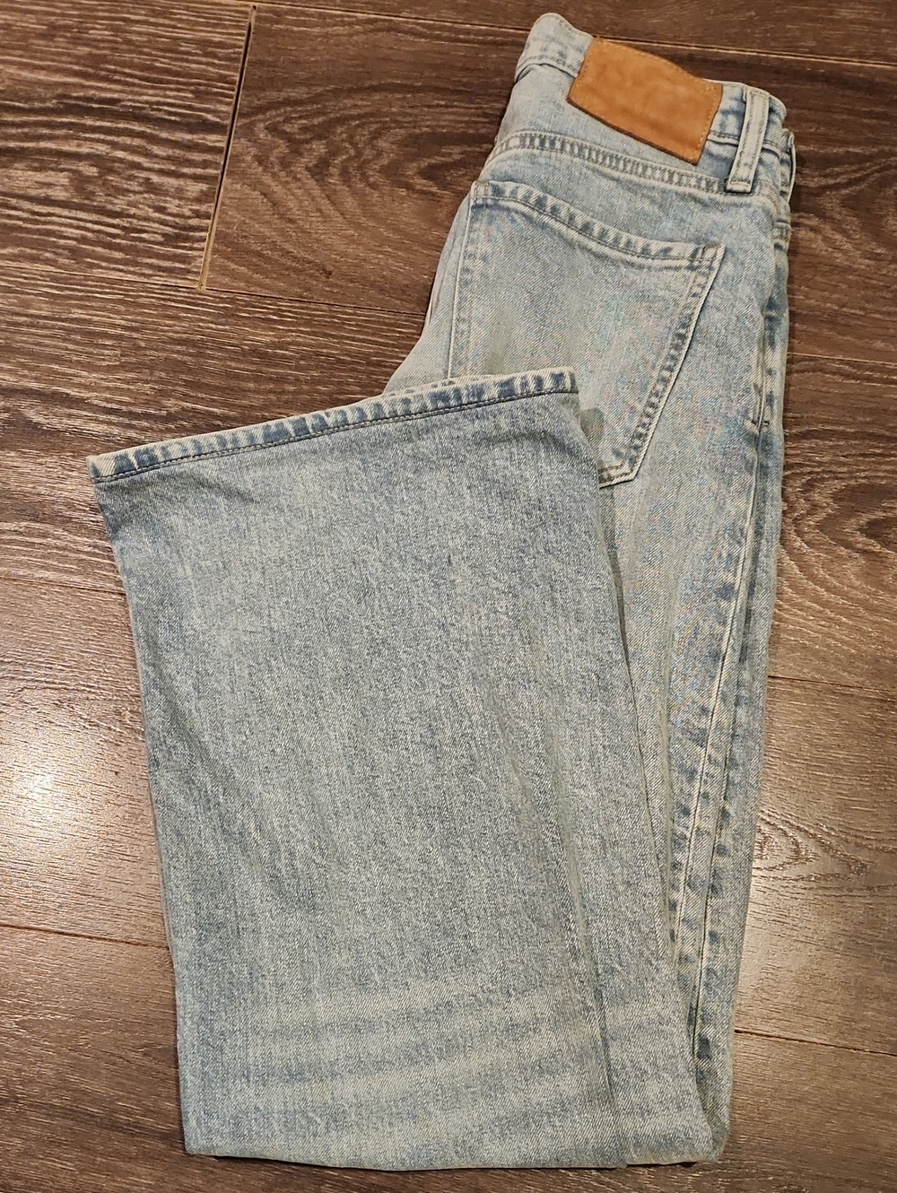 ❤️ BANANA REPUBLIC ICON HIGH RISE CLASSIC WIDE LEG JEANS, 2P (26 PETITE) - Picture 11 of 12